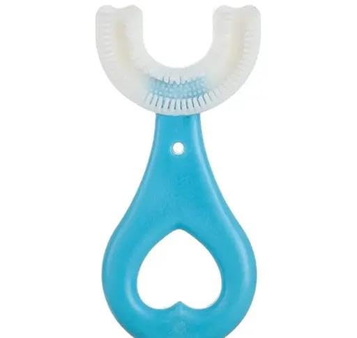 Baby Teeth & Dental Care.Kids Teeth Brush. for 2-6 Years, Teeth Dental Care Hand-Held Version, Food Grade Soft Silicone Brush-image-47