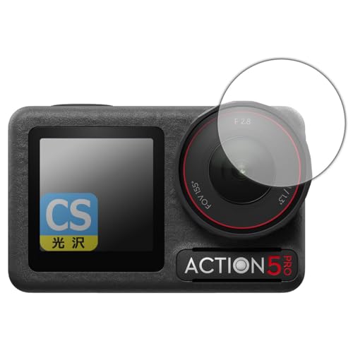 PDA�H�[ DJI Osmo Action 5 Pro �Ή� Crystal Shield �ی� �t�B���� [�����Y���p] ���� ���{��