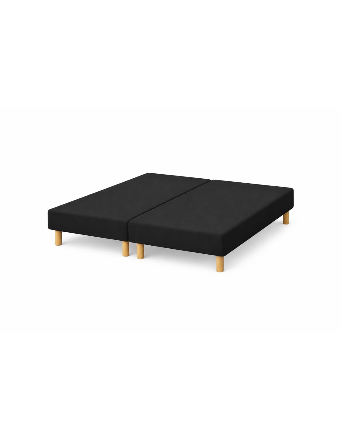 by sommiflex SOMMIER TAPISSIER Noir 100x200x2 (200x200) | Fabrication FRANÇAI