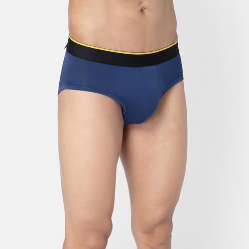 Image of Bummer Men's Printed Micro Modal Briefs Underwear | Ultra Soft & Breathable | Combo Pack of 2