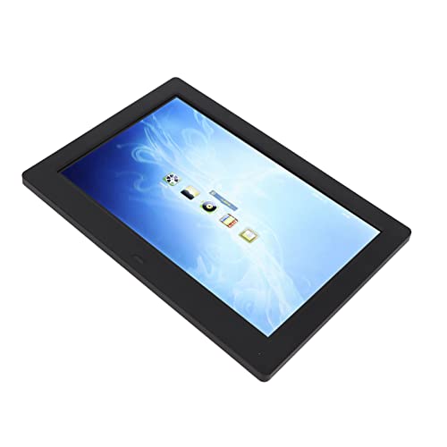 Marco de Fotos Digital LCD de 10 Pulgadas Pantalla de Vista Completa IPS HD 1280x800 Soporte USB Negro Suministros Electrónicos Inteligentes para Tarjeta de Memoria y Unidad USB