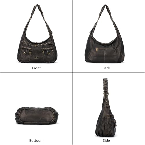 Bolso Hobo Grande para Mujer Angel Kiss de Cuero Vagen miniatura 6