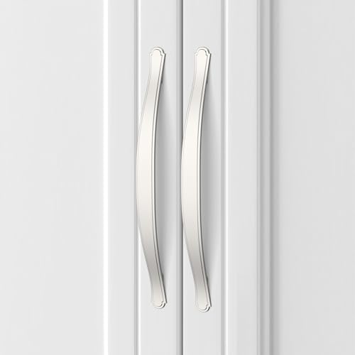 Image of Asidrama 10 Pack 6.3 Inch(160mm) Brushed Satin Nickel Kitchen Cabinet Handles Cabinet Pulls Kitchen Hardware for Cupboard Drawer Pulls