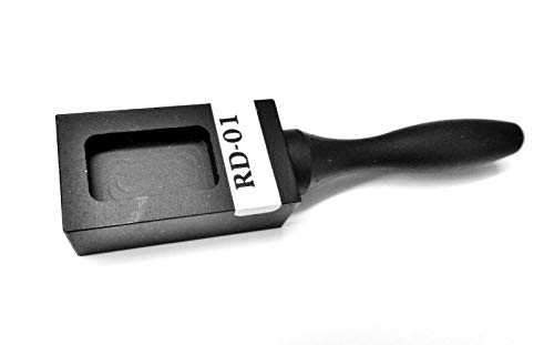 1oz Ingot Mold Cast Iron 30 Gram Open Cavity Machined Pocket Gold & Silver Bars