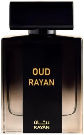 RAYAN Oriental Oud Perfume – Luxury Arabian Eau de Parfum for Men, 100mL (3.34 fl oz) Long Lasting Oud Cologne with Sandalwood, Cardamom, Saffron & Amber
