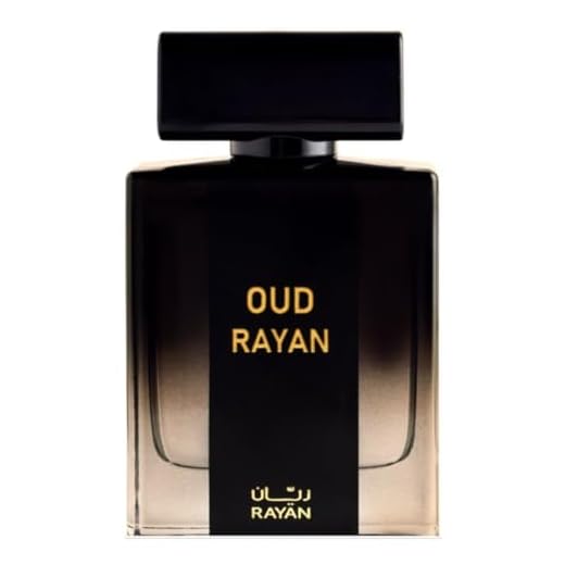 RAYAN Modern Oud Perfume for Men - Arabian Eau De Parfum, 100mL (3.34 Fl oz) Perfumes Arabes Para Hombres, Long Lasting Perfume with Oud, Sandalwood, Cardamom, Amber, Ideal Gift for Valentine's Day