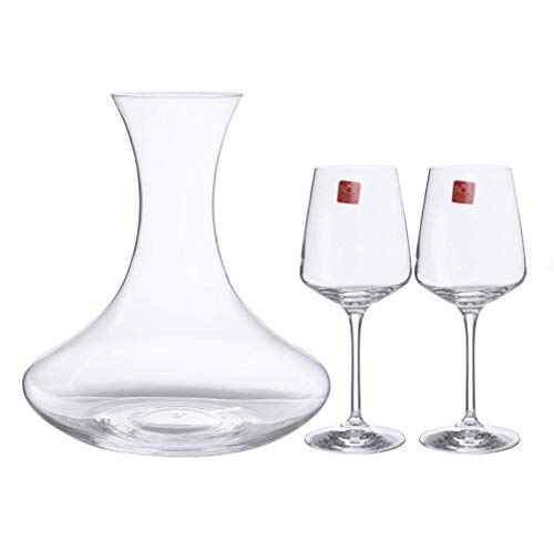 RCR: Set di Decanter e Bicchieri da Vino Aria Invino.