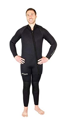 Storm Men's 7mm 2 Piece Step-in Scuba Wetsuit - Large
