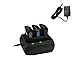 3-Slot Battery Charger Cradle with Adapter for Zebra MC9300 MC930B-G
