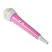 gazechimp Microfono Prop Costume Cantante Portatile Telemarketer Bambini Giocattoli Finti Mic - Rosa, 20x5.3x1.1cm