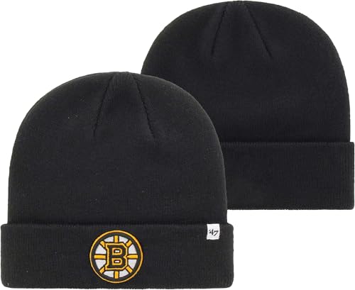 47 NHL Unisex-Adult Primary Logo Cuffed Knit...