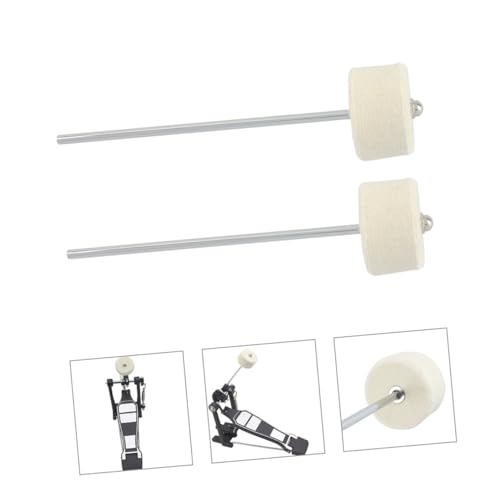 Pedal Simple para Batería con Mazo de Fieltro 2 Piezas miniatura 5
