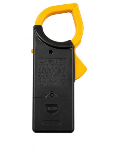 Image of WHDZ Digital Clamp Meter with LCD Display | AC /DC Voltage, AC Current, Ohm Resistance, Continuity Buzzer & Data Hold | Electrical Clamp Multimeter for Electricians & Home Use
