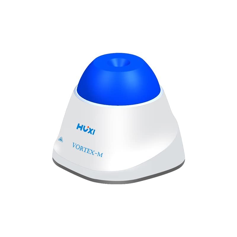 Vortex Shaker Mini Vortex Mixer Test Tube Shaker Lab Vortex Mixing Instrument Shaking Equipment with Test Tube Diameter Max.30mm Oscillation Speed 3000rpm AC100 to 240V