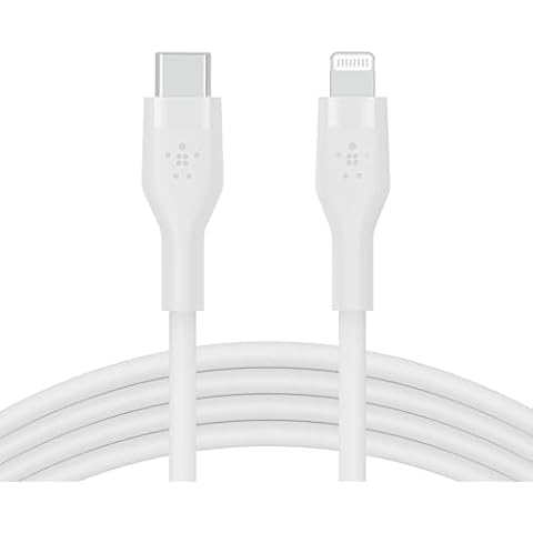 Belkin BoostCharge Flex Silicone USB-C to Lightning Cable Cover