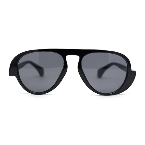 Lunettes de soleil asymétriques plastique rétro tendance vintage pour homme et femme