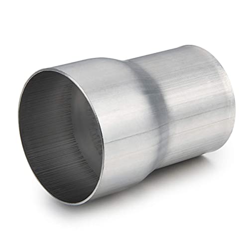 Image of Exhaust Adapter Connector 2.5 inch ID to 3 inch ID, A-KARCK Exhaust Pipe Reducer 4 inch Overall Length 304 Stainless Steel