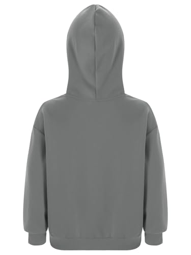 Kids Girls Boys Pullover Hoodie T-Shirt Lightweight Sweatshirt Long Sleeve Thermal Warmth Casual Outerwear2