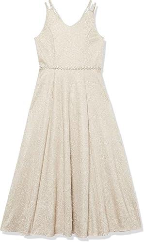 Speechless Girls' Full Length Pleaded Party Dress2