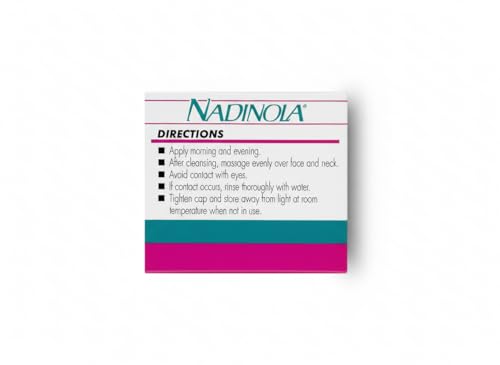 Nadinola Moisturizing Skin Tone Cream with Niacinamide and Hexylresorcinol 2.25 Oz