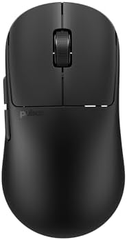 Pulsar Gaming Gears X2N Crazylight Size Medium Wireless Gaming Mouse - Ultra Lightweight 43g, Low Profile 32K DPI, Optical Switch, 8K Dongle Included, Jet Black