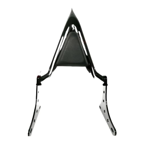 Dossier passager arrière de moto Softail soulagement lombaire sissy bar noir