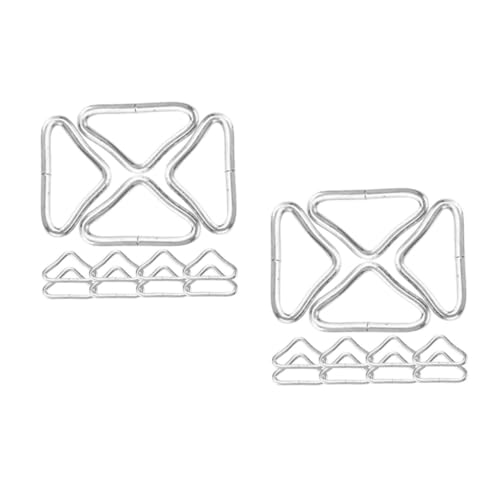 Crochets à ressort de trampoline GALPADA - Lot de 60 boucles triangulaires antichoc