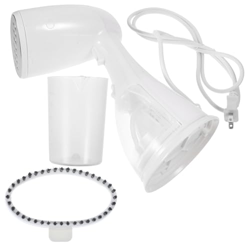 PRETYZOOM Travel Steamer Portable Iron Lightweight Handheld Steam Iron Water Tank for Clothes Curtains More for Travel Dorm Use Compact Design