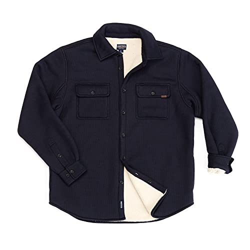 Image of Smith's Workwear Mens Sherpa Heather Thermal Shirt JacketJacket