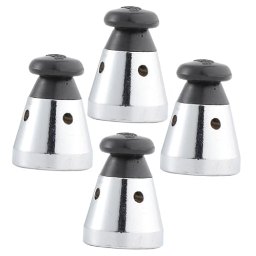 4 piezas de válvulas de alivio de presión para olla de presión, reguladores de seguridad limitadores de presión, acero inoxidable, fáciles de instalar, piezas de repuesto compatibles miniatura 1