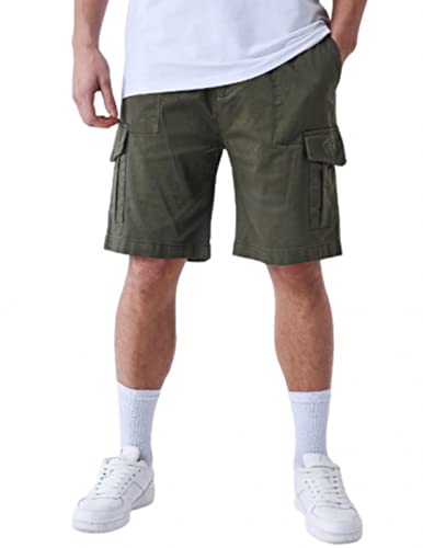 Short cargo kaki Project X Paris 36US en toile de coton