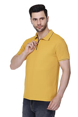 Image of Colors & Blends - Men's Activewear Zipper Polo