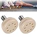 Yiju 2Pcs Roller Skate Toe Stop, Skates Toe Stoppers, Skate Wheels Accessories Anti Slip Rubber Brake Block Plugs for Quad Skates
