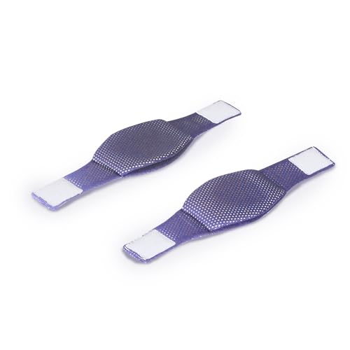 Add-on Secure Strap Prevent 3D Heel Protector from Shifting or Falling Off,Relieve Pressure Ulcer Pain-Sold as 2 Count-Purple（NOT INCLUTE 3D Heel Protector）