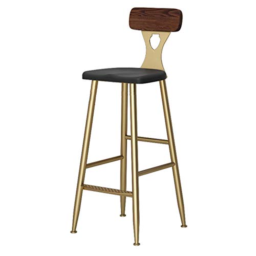 YQGOO Barhocker Golden Steel Breakfast Esstisch für die Küche Bar Counter...