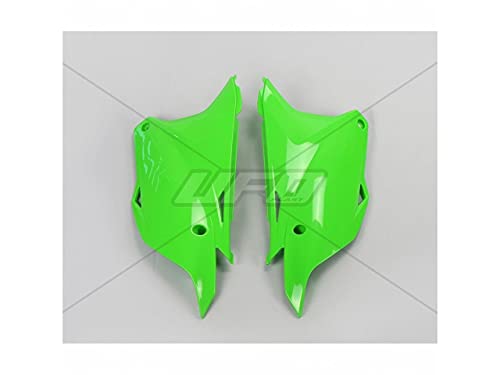 Plaques latérales UFO Vert Kawasaki KX85 pièces de carrosserie