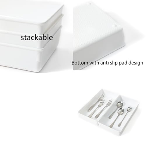 Image of ihomecooker Strong Plastic Drawer Organizer Tray 6x12''