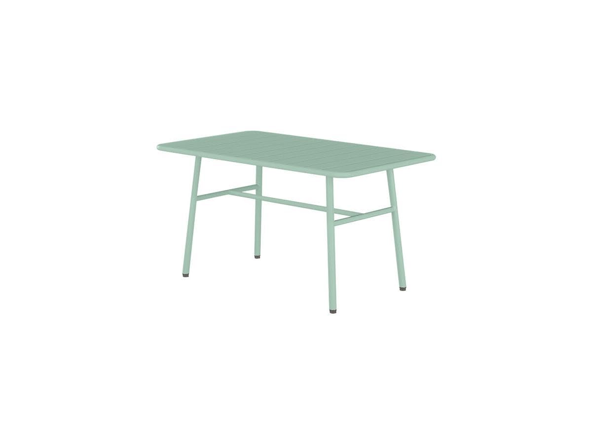 Table Basse de Jardin en Métal Vert Amande MIRMANDE par MYLIA