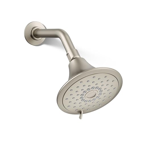 Kohler 22169-G-BN Forte Duschkopf, Gebürstetes Nickel