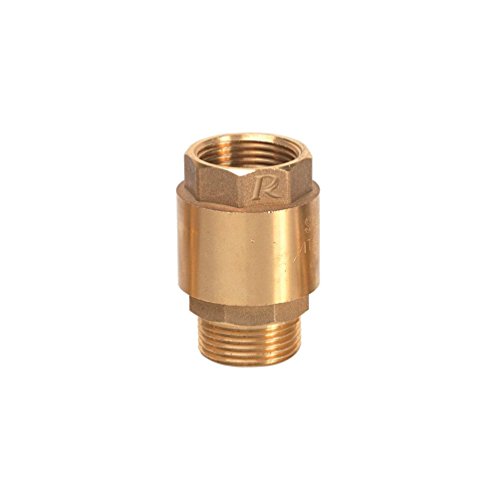 Ribiland - Valvola di ritegno ottone 1"1/4 uscita maschio/ingresso femmina - PRCAMF2 - Ribiland