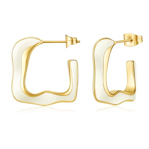 14K�S�[���h���b�L�N���[�~�[�z���C�g�G�i�����C�������O �����p - �������g��C���M�����[�X�N�G�A�t�[�v�A���_���Ȋ􉽊w�I�����`�X�e�[�g�����g�W���G���[