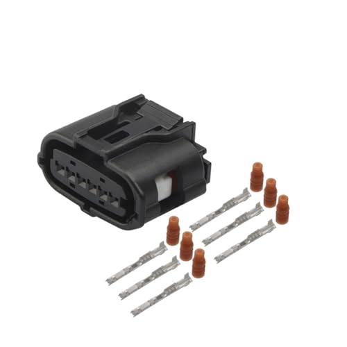 automotive wire connectors 6 Pin Transducer 6189-1083 Male Or Female 025 Accelerator Pedal Connector Car maintenance(6p female,10 sets)