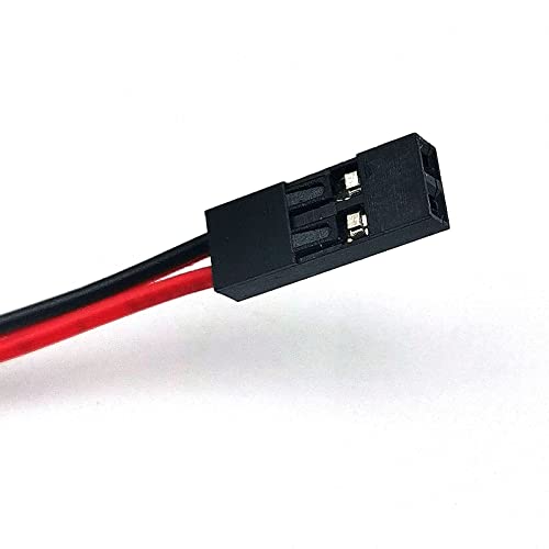 Fainwan Alloy Heat Sink Heatsink With 5V Cooling Fan For 1/10 Car 540 550 3650 Size Brushless Engine Motor Remote Control Car Truck Buggy Crawler Blue #TOP2