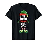 Lustige Weihnachtsshirt Name Herren Kinder Jungen