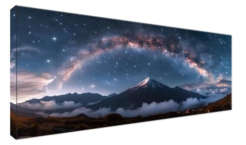 Ciel étoilé diamant painting pour adulte et enfant avec strass point croix cristal