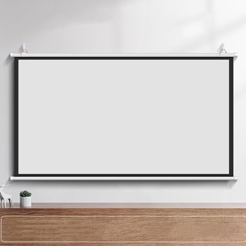 Pantalla Manual Retráctil para Proyector 72" 16:9