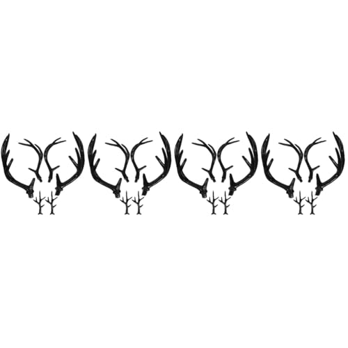 Imitation pour cosplay Halloween Healvian : 12 pièces de bois de cerf en plastique pour coiffure