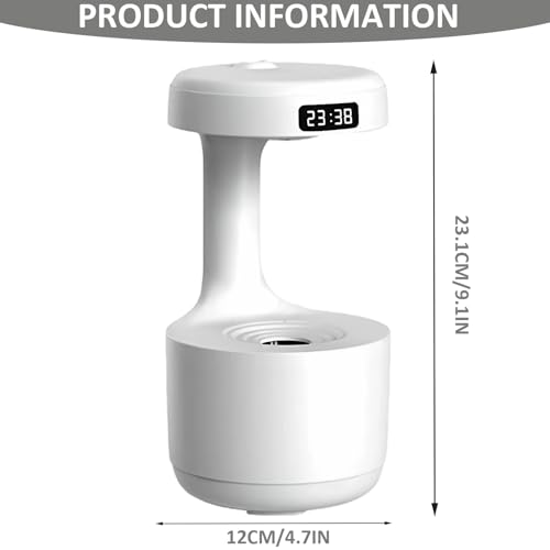 Humidificateur nuage de pluie effet ruissellement nuit paisible