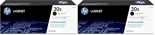 Image of HP 30X Black High-Yield Toner Cartridge | Works LaserJet Pro M203 Series,LaserJet Pro MFP M227 Series | CF230X,(Pack of 2)