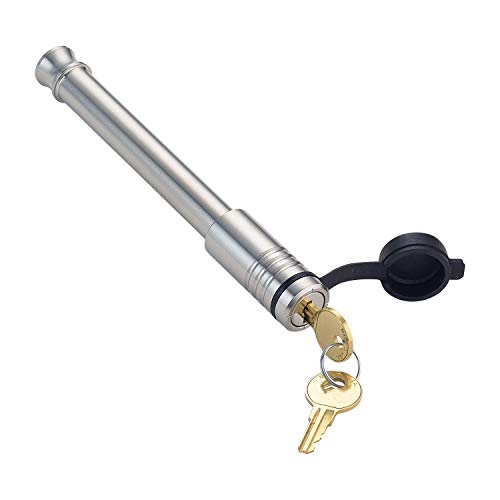 61075 | Hitch Lock for B&W 2.0\" & 2.5\" Tow & Stow 10K LB & 18K LB - Fits Adjustable Ball Mount Only - DOES NOT FIT Vehicle Receiver